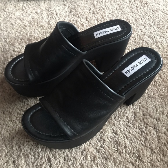 Steve Madden Platform Sandals Size 9 - Picture 2 of 4